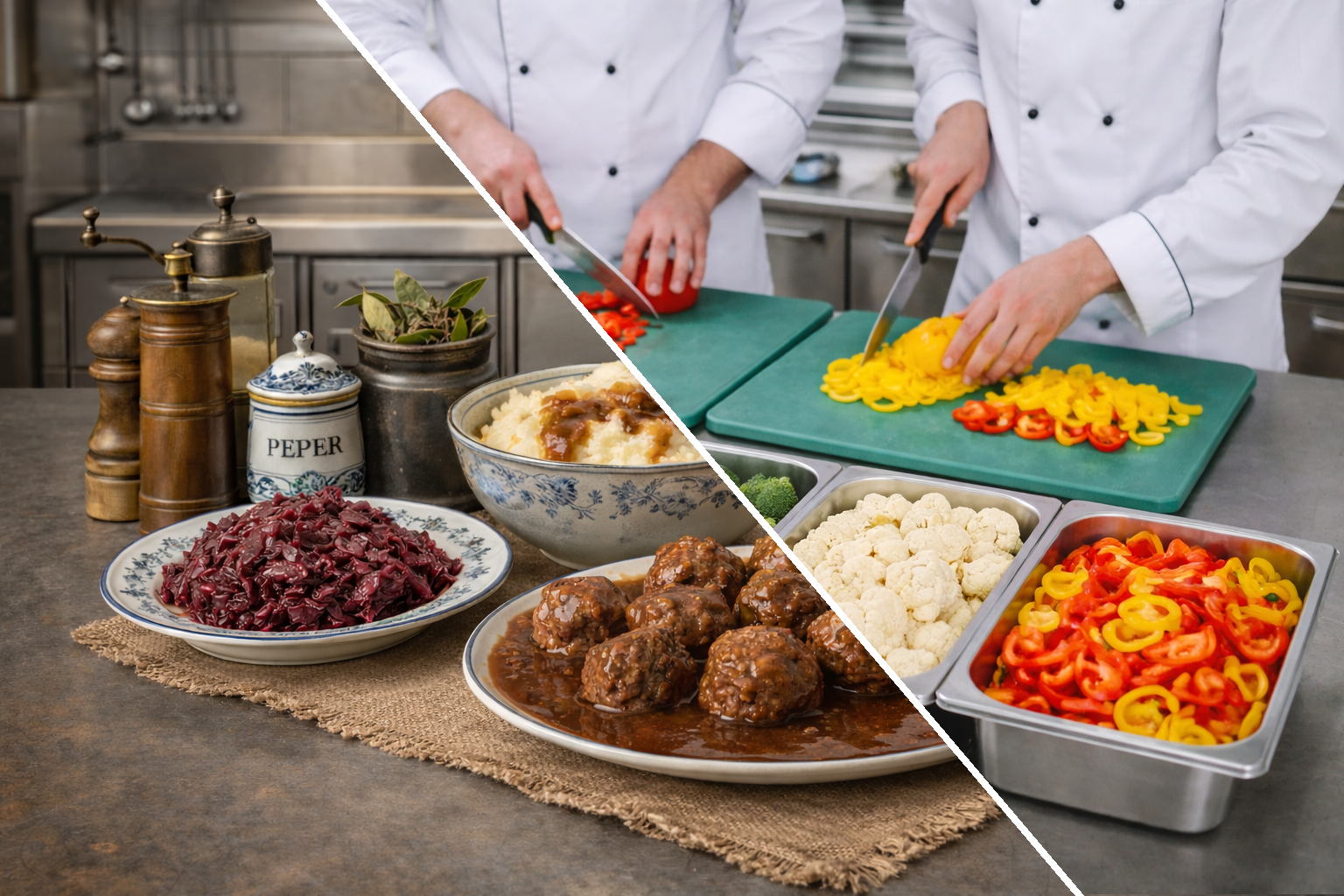 TISGOET Over Ons - Oude keuken sfeerbeeld